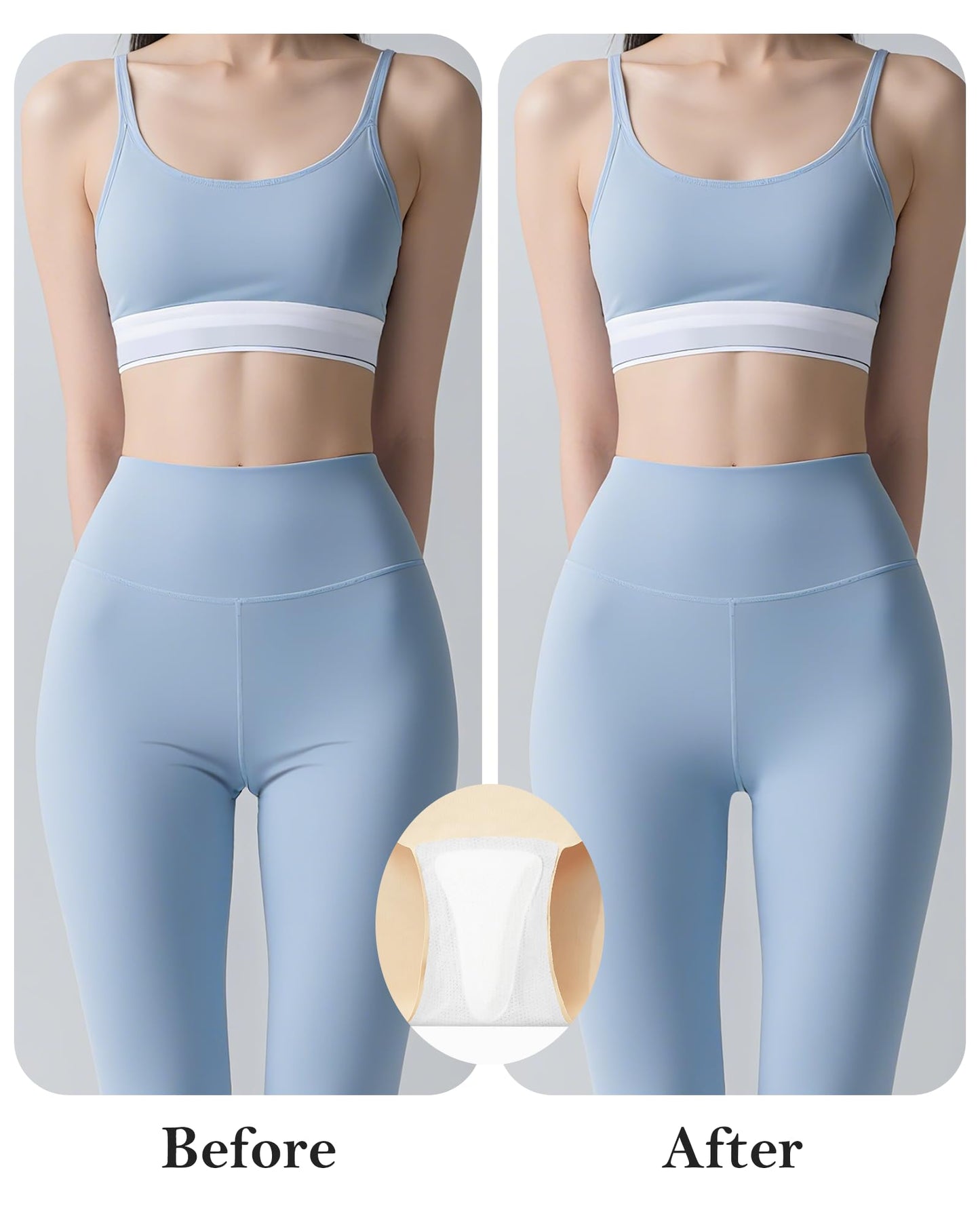 LEVAO Camel Proof Underwear for Women Seamless Underwear with Camel Concealer Toe No Show Yoga Bikini Workout Panties S-XXL