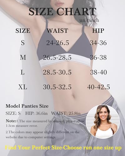 Cotton Underwear for Women Lace Soft Bikini Panties Sexy