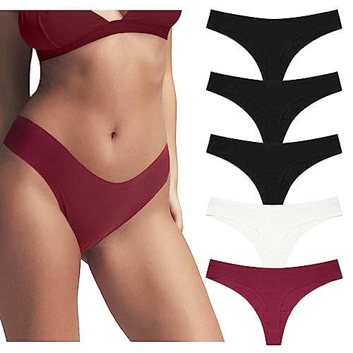Seamless Thongs Stretch Low Rise G-String Sexy Underwear