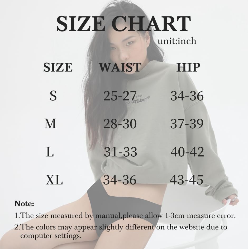 LEVAO Women Seamless Hipster Cheeky Bikini No Show Underwear Sexy Panties