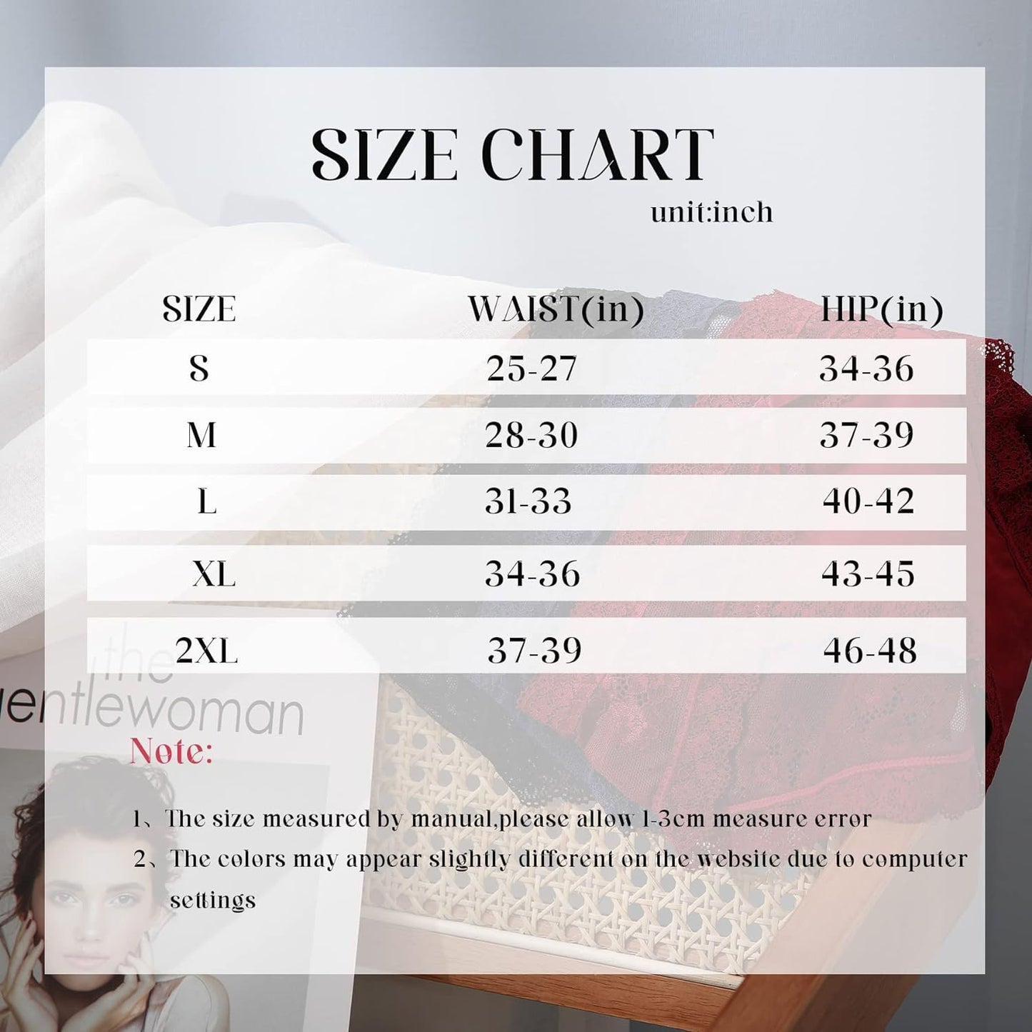 Women Lace Underwear Sexy Breathable Hipster Panties Cheeky