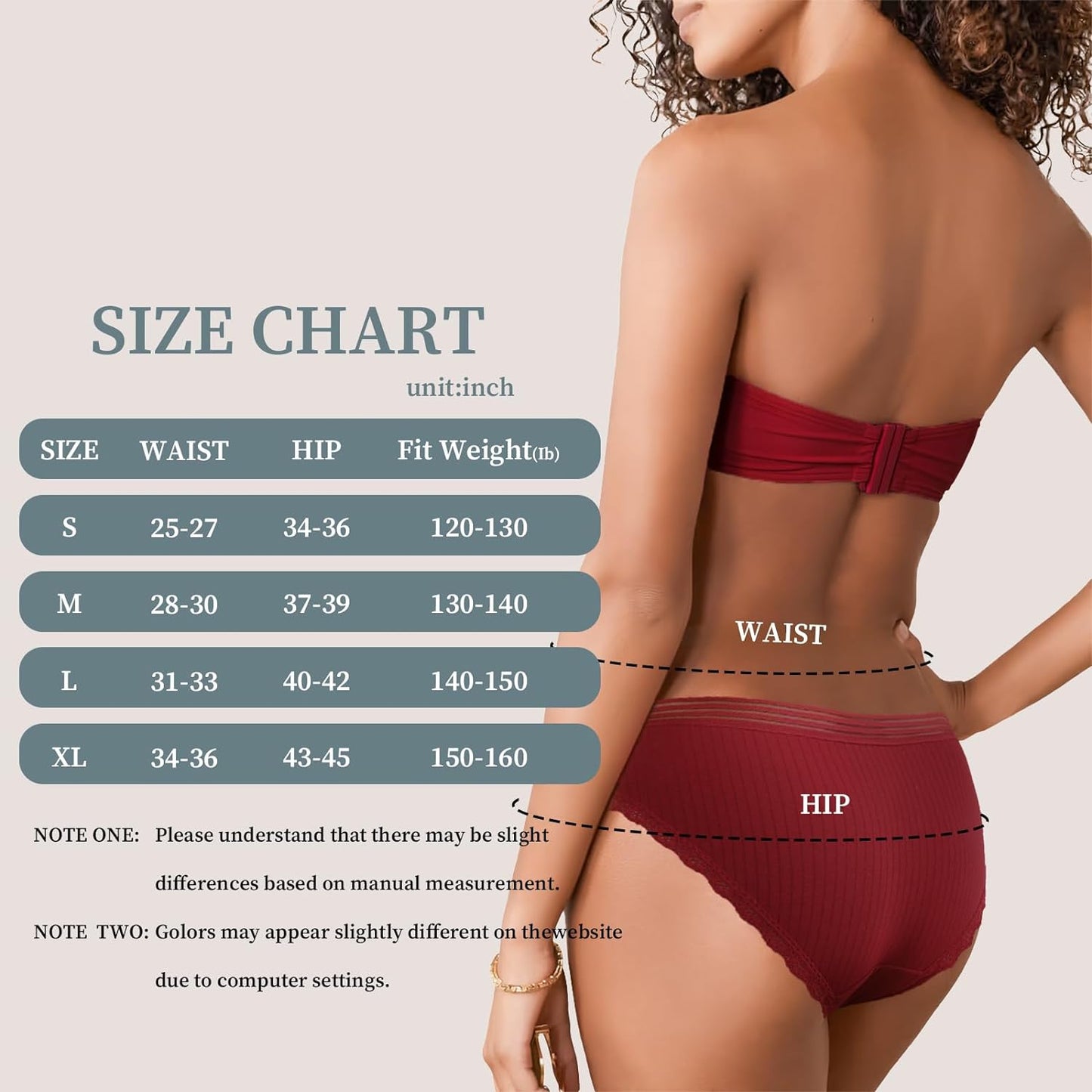 Cotton Underwear Women's Bikini Panties Breathable Hipster Stretch Full Briefs