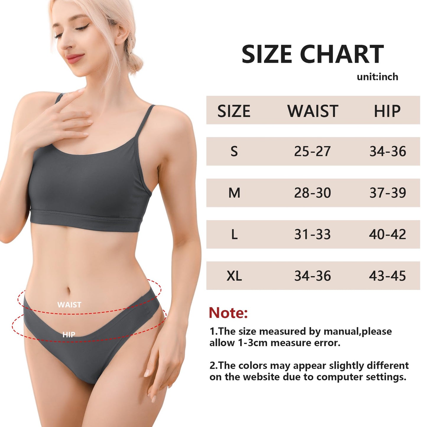 Seamless Thongs Stretch Low Rise G-String Sexy Underwear
