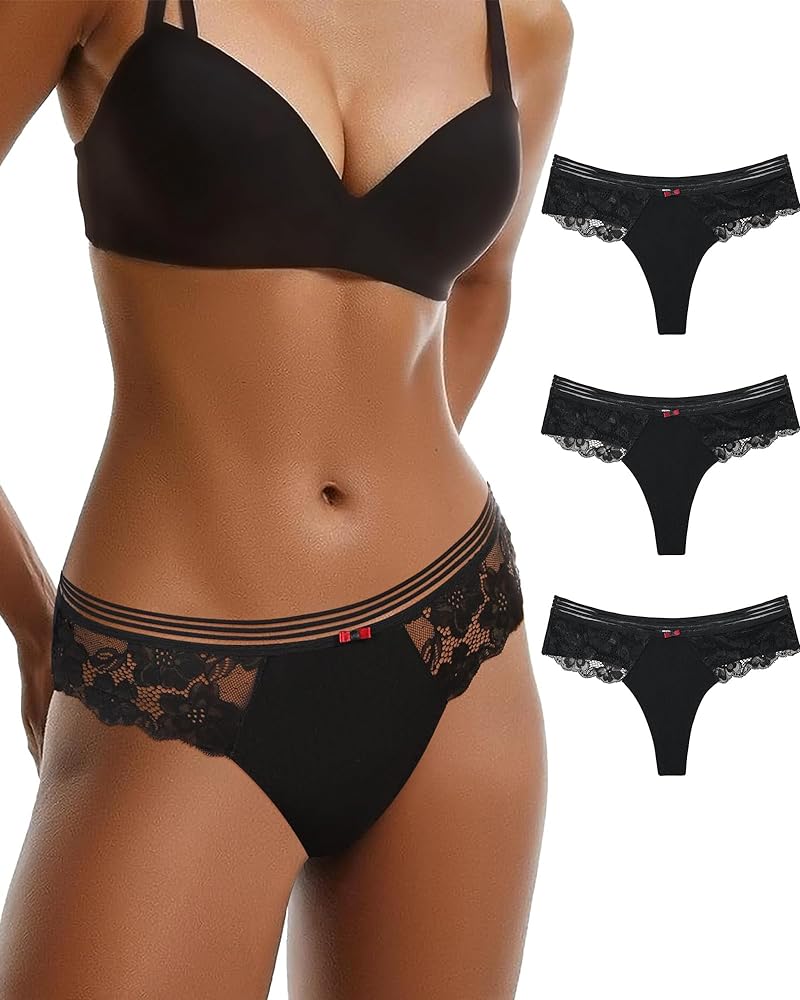 Womens Thongs Underwear Cotton Thongs Panties
