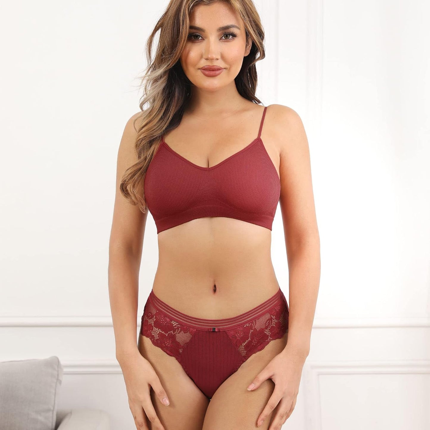 Womens Thongs Underwear Cotton Thongs Panties