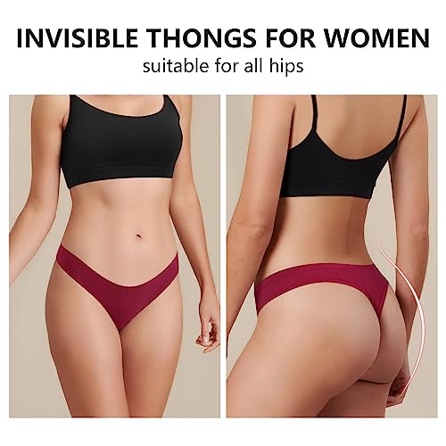 Seamless Thongs Stretch Low Rise G-String Sexy Underwear